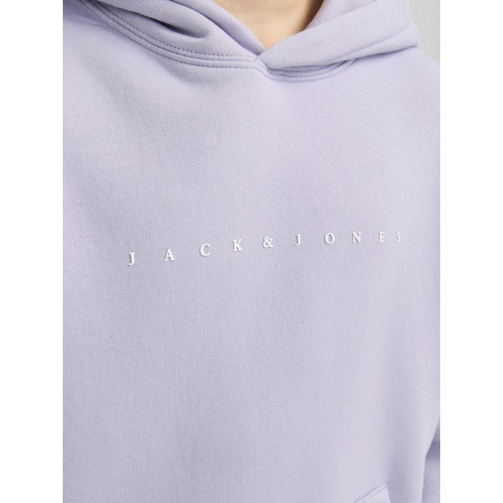 jack en jones boys JJESTAR JJ SWEAT HOOD NOOS JNR Languid Lavender | Freewear JJESTAR JJ SWEAT HOOD NOOS JNR - www.freewear.nl - Freewear