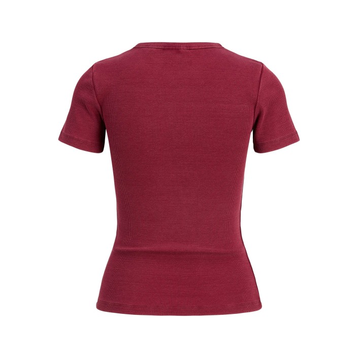 JACK&JONES ORIGINALS JXFRANKIE WASH SS STR TEE JRS NOOS Cabernet | Freewear JXFRANKIE WASH SS STR TEE JRS NOOS - www.freewear.nl - Freewear