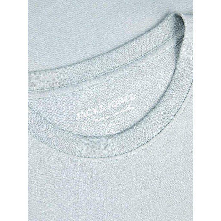 JACK&JONES ORIGINALS JORVESTERBRO TEE SS CREW NECK NOOS Gray Mist | Freewear JORVESTERBRO TEE SS CREW NECK NOOS - www.freewear.nl - Freewear