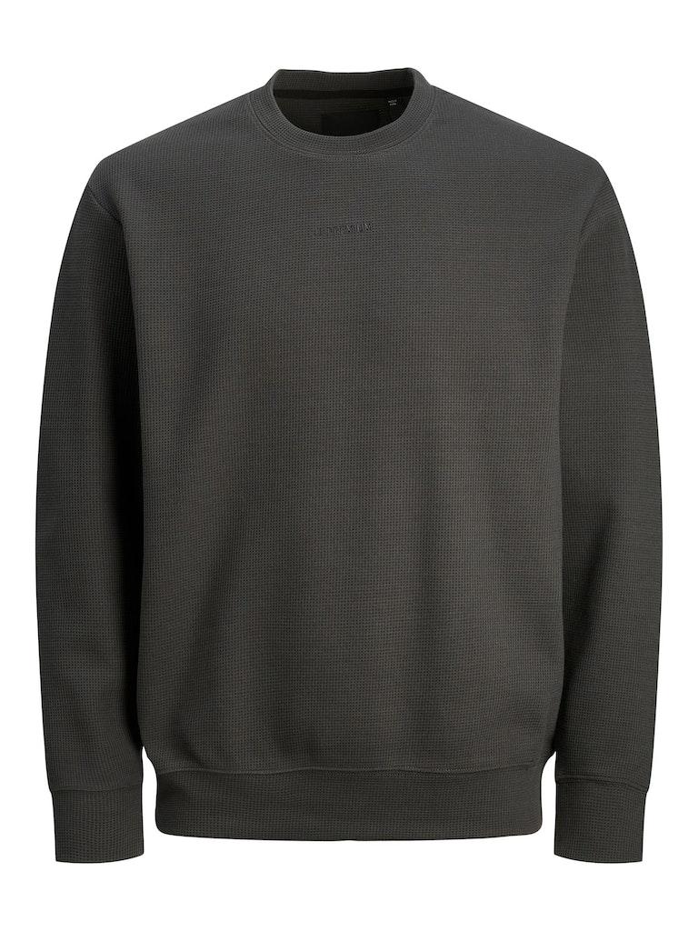 Jack and Jones Jprbladavid Structure Sweat Crew Ne: