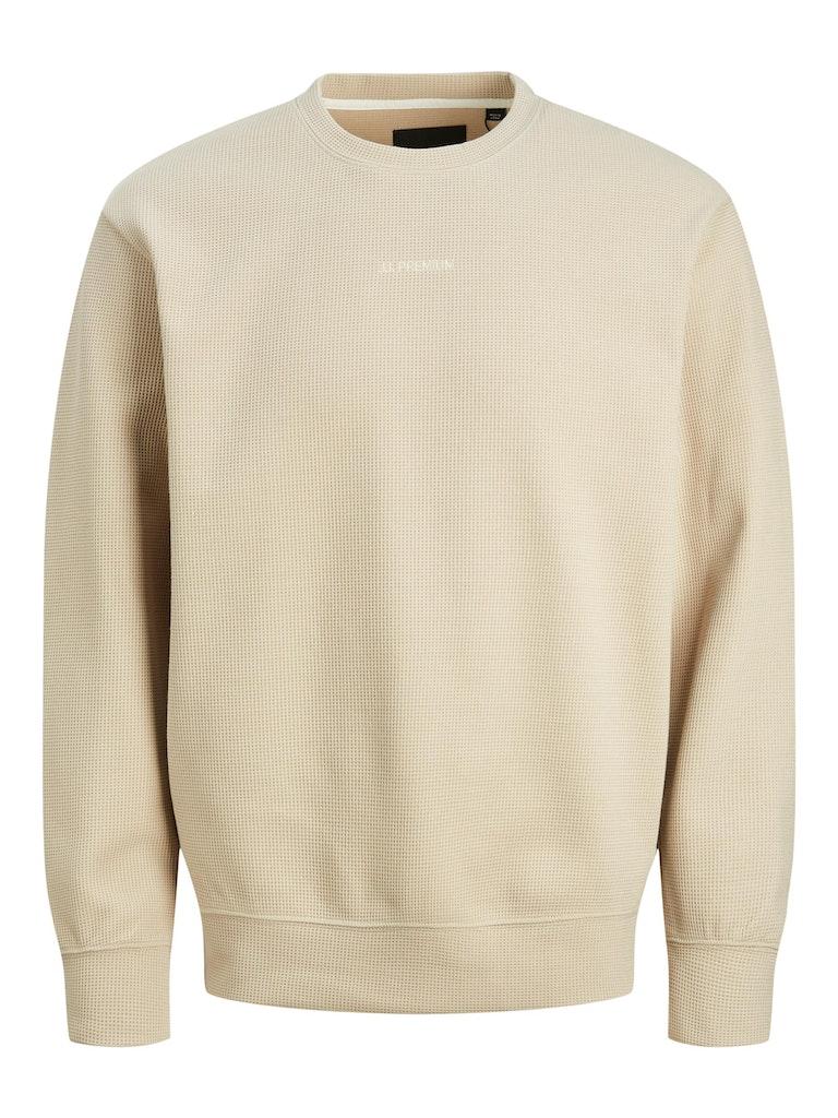 Jack and Jones Jprbladavid Structure Sweat Crew Ne: