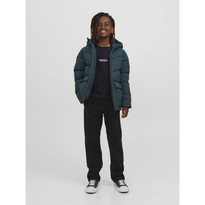 jack en jones boys JORVESTERBRO SWEAT CREW NECK NOOS J: Black/LOOSE | Freewear JORVESTERBRO SWEAT CREW NECK NOOS J: - www.freewear.nl - Freewear
