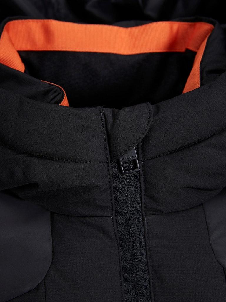 JACK & JONES JUNIOR JCOOTIS REFLECTIVE PUFFER JNR Jongens Jas - Detail:REFLECTIVE - Maat 152