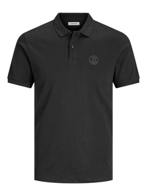 jack en jones boys JCOJERSEY CHEST LOGO POLO SS JNR Black | Freewear JCOJERSEY CHEST LOGO POLO SS JNR - www.freewear.nl - Freewear