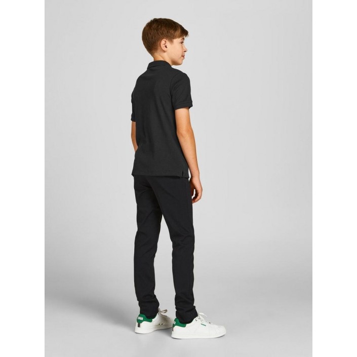 jack en jones boys JCOJERSEY CHEST LOGO POLO SS JNR Black | Freewear JCOJERSEY CHEST LOGO POLO SS JNR - www.freewear.nl - Freewear