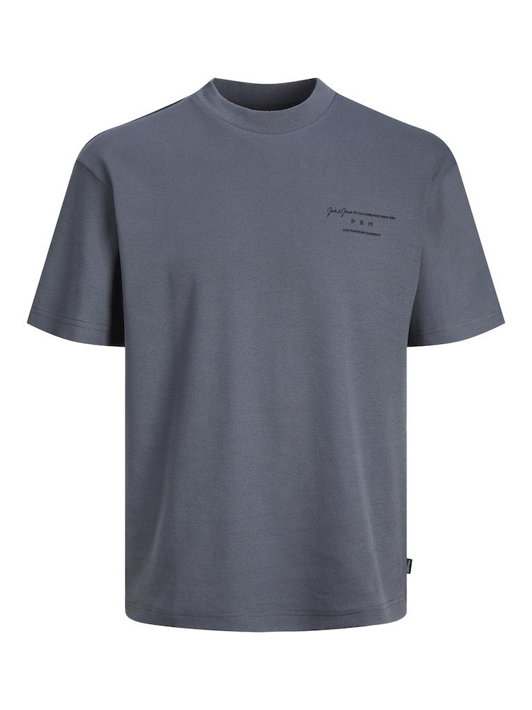 Jack & Jones Sanchez Branding Crew Neck T-Shirt Mannen op kleur blauw, Maat S