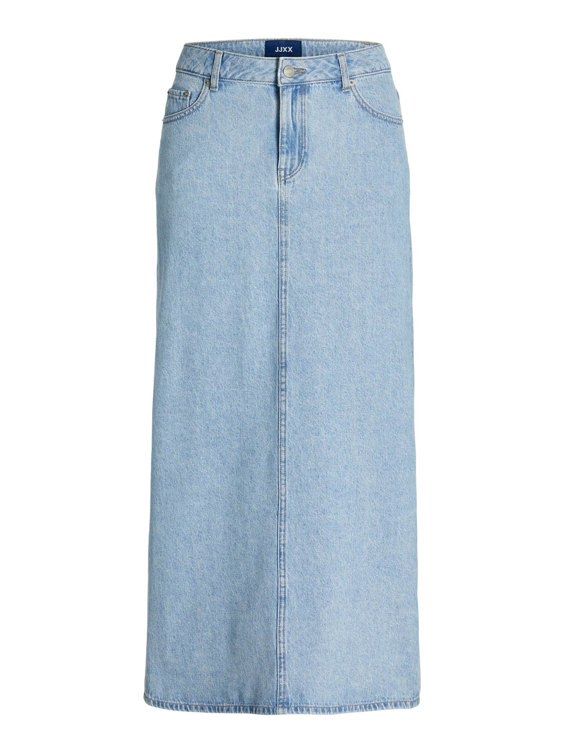 Jack and Jones Jxaura Long Mw Denim Skirt Dnm