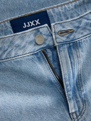 JACK&JONES ORIGINALS JXAURA LONG MW DENIM SKIRT DNM Light Blue Denim | Freewear JXAURA LONG MW DENIM SKIRT DNM - www.freewear.nl - Freewear