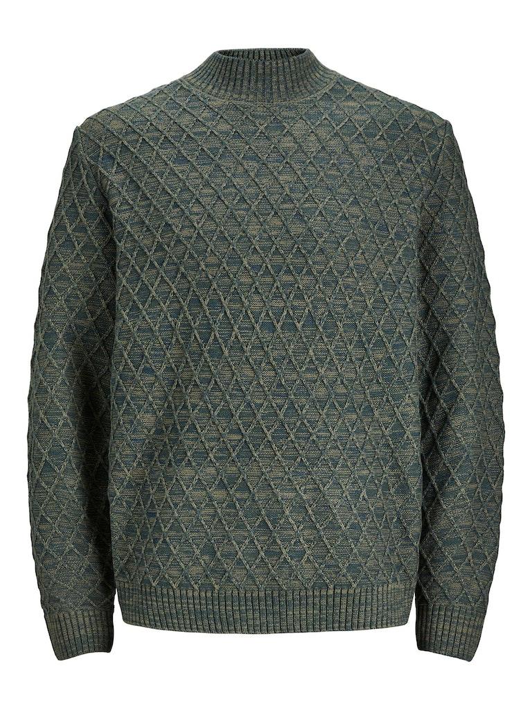 Jack and Jones Jprccziggi Knit Mock Neck Ln