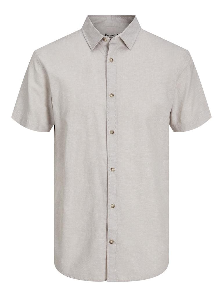 Jack and Jones Jjesummer Linen Blend Shirt Ss Sn