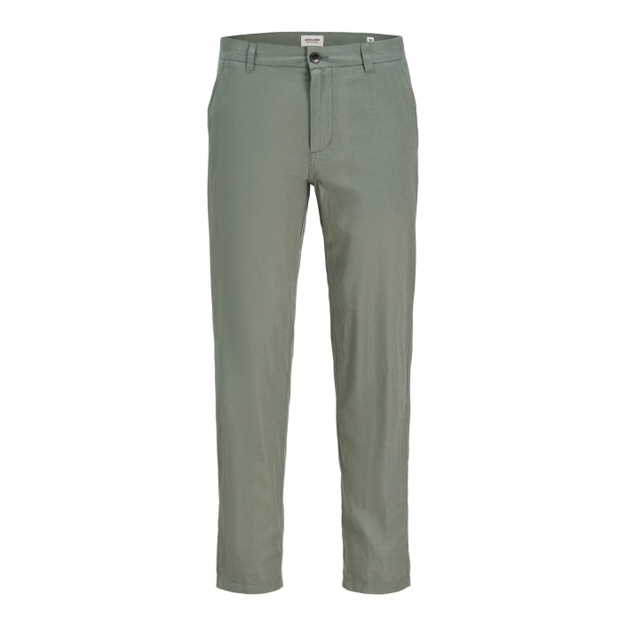 JACK&JONES ORIGINALS JPSTACE SUMMER LINEN BLEND CHINO PA: Agave Green/MELANGE | Freewear JPSTACE SUMMER LINEN BLEND CHINO PA: - www.freewear.nl - Freewear