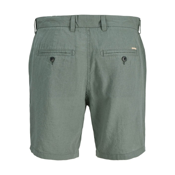 JACK&JONES ORIGINALS JPSTACE SUMMER LINEN BLEND SHORT SR: Agave Green/MELANGE | Freewear JPSTACE SUMMER LINEN BLEND SHORT SR: - www.freewear.nl - Freewear