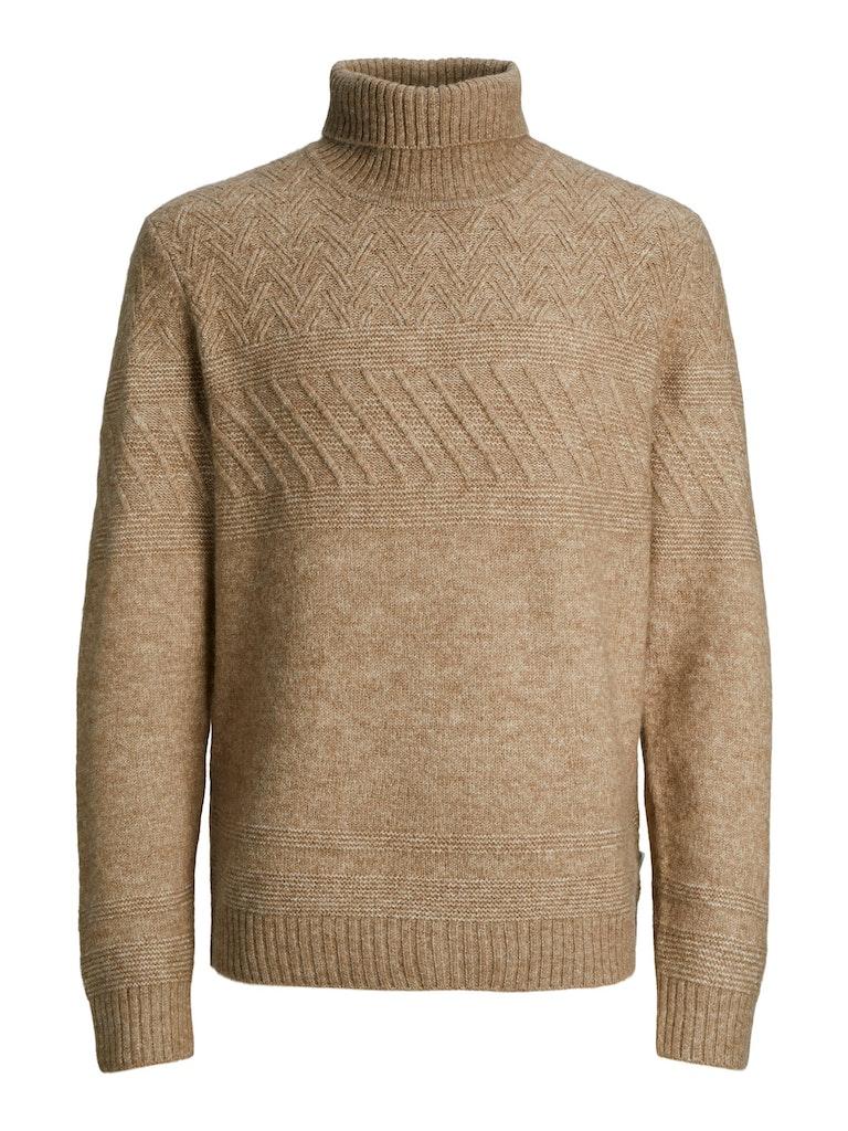 Jack and Jones Jprccmilo Knit Roll Neck Bf Ln