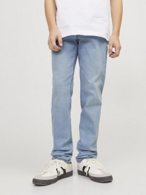 jack en jones boys JJIGLENN JJORIGINAL SQ 730 SN JNR Blue Denim | Freewear JJIGLENN JJORIGINAL SQ 730 SN JNR - www.freewear.nl - Freewear