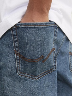jack en jones boys JJICLARK JJORIGINAL SQ 223 NOOS JNR Blue Denim | Freewear JJICLARK JJORIGINAL SQ 223 NOOS JNR - www.freewear.nl - Freewear