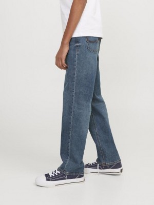 jack en jones boys JJICLARK JJORIGINAL SQ 223 NOOS JNR Blue Denim | Freewear JJICLARK JJORIGINAL SQ 223 NOOS JNR - www.freewear.nl - Freewear