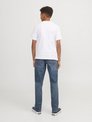 jack en jones boys JJICLARK JJORIGINAL SQ 223 NOOS JNR Blue Denim | Freewear JJICLARK JJORIGINAL SQ 223 NOOS JNR - www.freewear.nl - Freewear