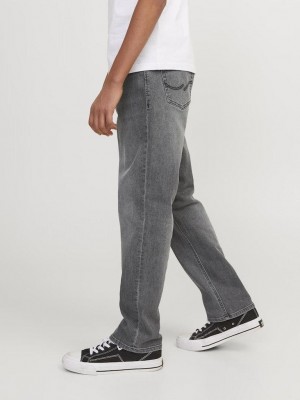 jack en jones boys JJICLARK JJORIGINAL SQ 349 NOOS JNR Grey Denim | Freewear JJICLARK JJORIGINAL SQ 349 NOOS JNR - www.freewear.nl - Freewear
