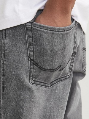 jack en jones boys JJICLARK JJORIGINAL SQ 349 NOOS JNR Grey Denim | Freewear JJICLARK JJORIGINAL SQ 349 NOOS JNR - www.freewear.nl - Freewear