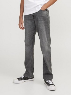 jack en jones boys JJICLARK JJORIGINAL SQ 349 NOOS JNR Grey Denim | Freewear JJICLARK JJORIGINAL SQ 349 NOOS JNR - www.freewear.nl - Freewear