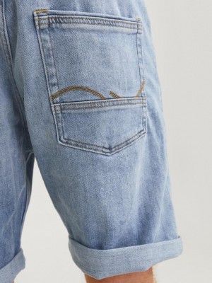 JACK&JONES INTELLIGENCE JJICHRIS JJWOOD SHORTS GE 515 SN Blue Denim | Freewear JJICHRIS JJWOOD SHORTS GE 515 SN - www.freewear.nl - Freewear