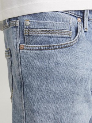 JACK&JONES INTELLIGENCE JJICHRIS JJWOOD SHORTS GE 515 SN Blue Denim | Freewear JJICHRIS JJWOOD SHORTS GE 515 SN - www.freewear.nl - Freewear