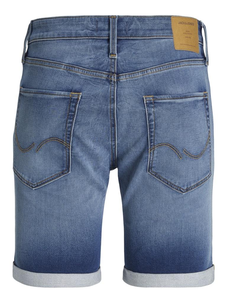 Jack & Jones Junior Broek Jjirick Jjicon Shorts Ge 381 I.k Sn 12249175 Blue Denim Mannen Maat - W164