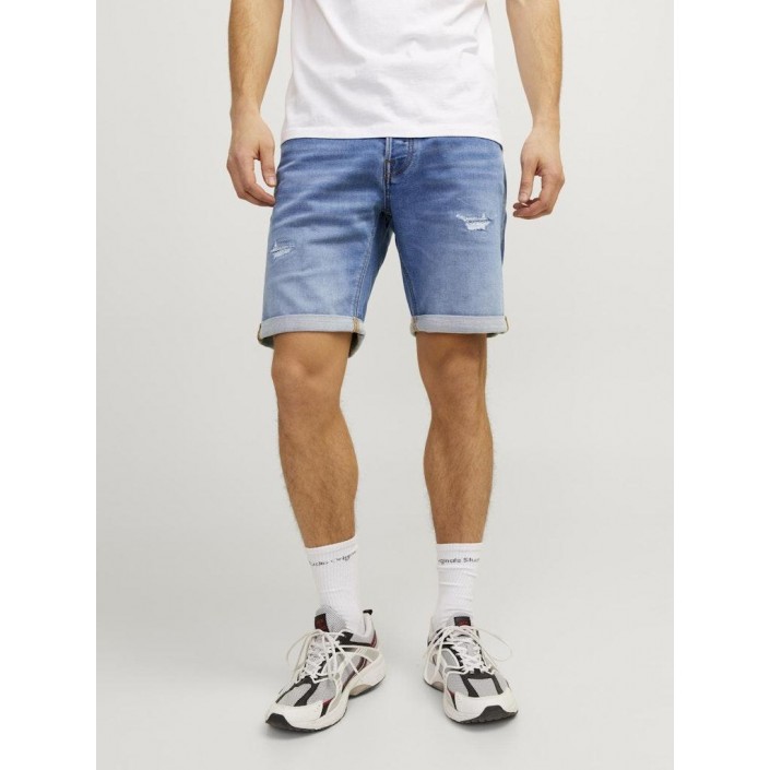 JACK&JONES INTELLIGENCE JJIRICK JJICON SHORTS GE 709 I.K SS: Blue Denim | Freewear JJIRICK JJICON SHORTS GE 709 I.K SS: - www.freewear.nl - Freewear