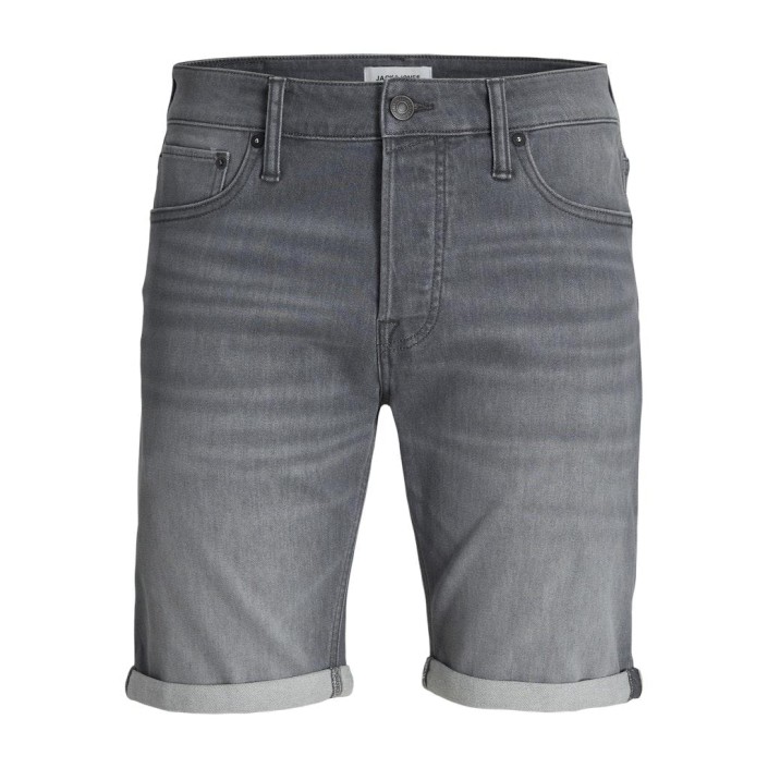 JACK&JONES INTELLIGENCE JJIRICK JJICON SHORTS GE 370 I.K SS: Grey Denim | Freewear JJIRICK JJICON SHORTS GE 370 I.K SS: - www.freewear.nl - Freewear