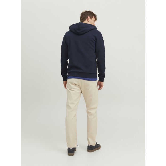 Jack & Jones:JACK&JONES ESSENTIALS JJEBRADLEY SWEAT ZIP HOOD NOOS Navy Blazer | Freewear JJEBRADLEY SWEAT ZIP HOOD NOOS - www.freewear.nl - Freewear
