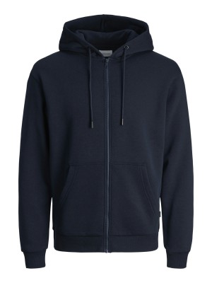 Jack & Jones:JACK&JONES ESSENTIALS JJEBRADLEY SWEAT ZIP HOOD NOOS Navy Blazer | Freewear JJEBRADLEY SWEAT ZIP HOOD NOOS - www.freewear.nl - Freewear