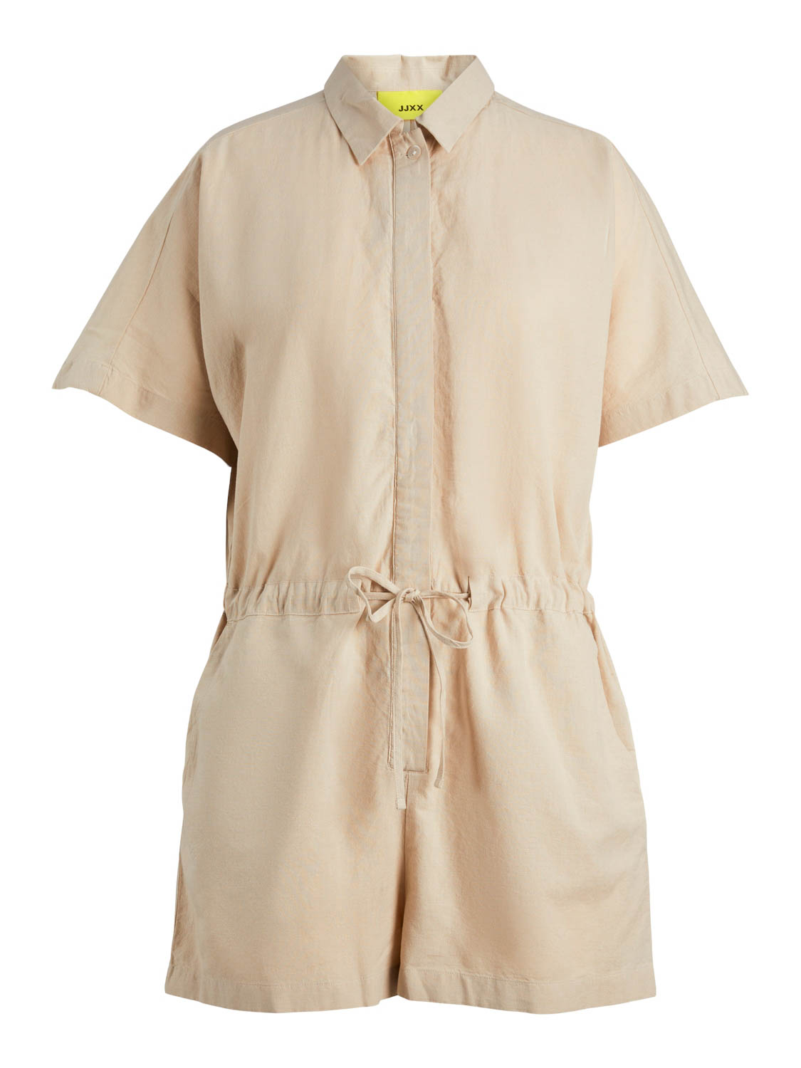 Jack and Jones Jxtrala Linen Blend Playsuit Wvn