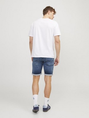 JACK&JONES INTELLIGENCE JJIRICK JJICON SHORTS GE 341 I.K SS: Blue Denim | Freewear JJIRICK JJICON SHORTS GE 341 I.K SS: - www.freewear.nl - Freewear