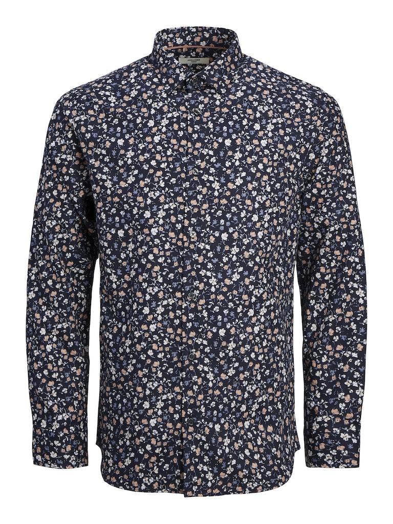 Jack and Jones Jprblanordic Print Shirt L s Sn