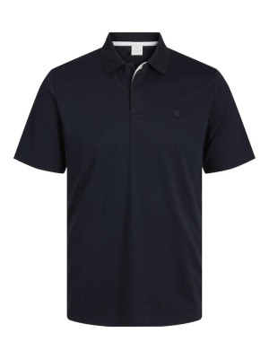 JACK%JONES PREMIUM JPRCCRODNEY SS POLO NOOS Night Sky | Freewear JPRCCRODNEY SS POLO NOOS - www.freewear.nl - Freewear