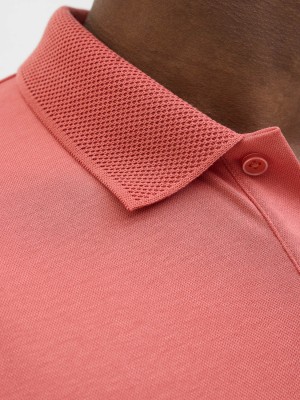 JACK%JONES PREMIUM JPRCCRODNEY SS POLO NOOS Faded Rose | Freewear JPRCCRODNEY SS POLO NOOS - www.freewear.nl - Freewear
