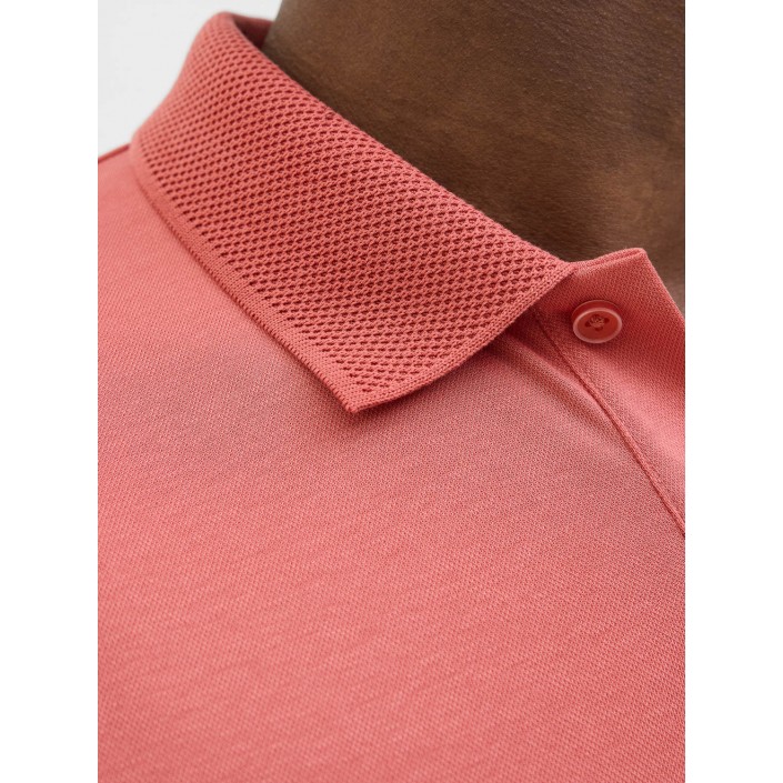 JACK%JONES PREMIUM JPRCCRODNEY SS POLO NOOS Faded Rose | Freewear JPRCCRODNEY SS POLO NOOS - www.freewear.nl - Freewear