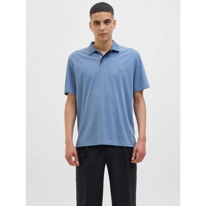 JACK%JONES PREMIUM JPRCCRODNEY SS POLO NOOS Quiet Harbor | Freewear JPRCCRODNEY SS POLO NOOS - www.freewear.nl - Freewear