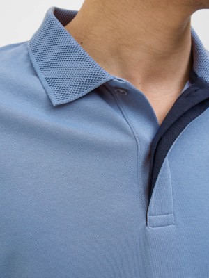 JACK%JONES PREMIUM JPRCCRODNEY SS POLO NOOS Quiet Harbor | Freewear JPRCCRODNEY SS POLO NOOS - www.freewear.nl - Freewear
