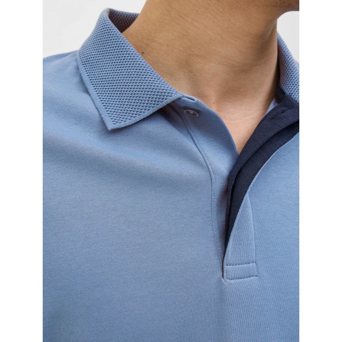 JACK%JONES PREMIUM JPRCCRODNEY SS POLO NOOS Quiet Harbor | Freewear JPRCCRODNEY SS POLO NOOS - www.freewear.nl - Freewear