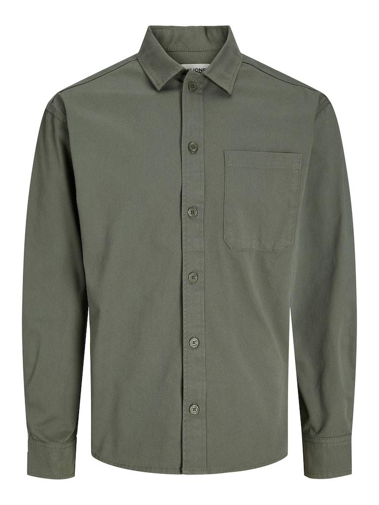 Jack and Jones Jcocollective Zac Overshirt Ls Sn