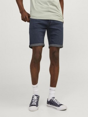 JACK&JONES INTELLIGENCE JJIRICK JJICON SHORTS GE 604 I.K SS: Blue Denim | Freewear JJIRICK JJICON SHORTS GE 604 I.K SS: - www.freewear.nl - Freewear