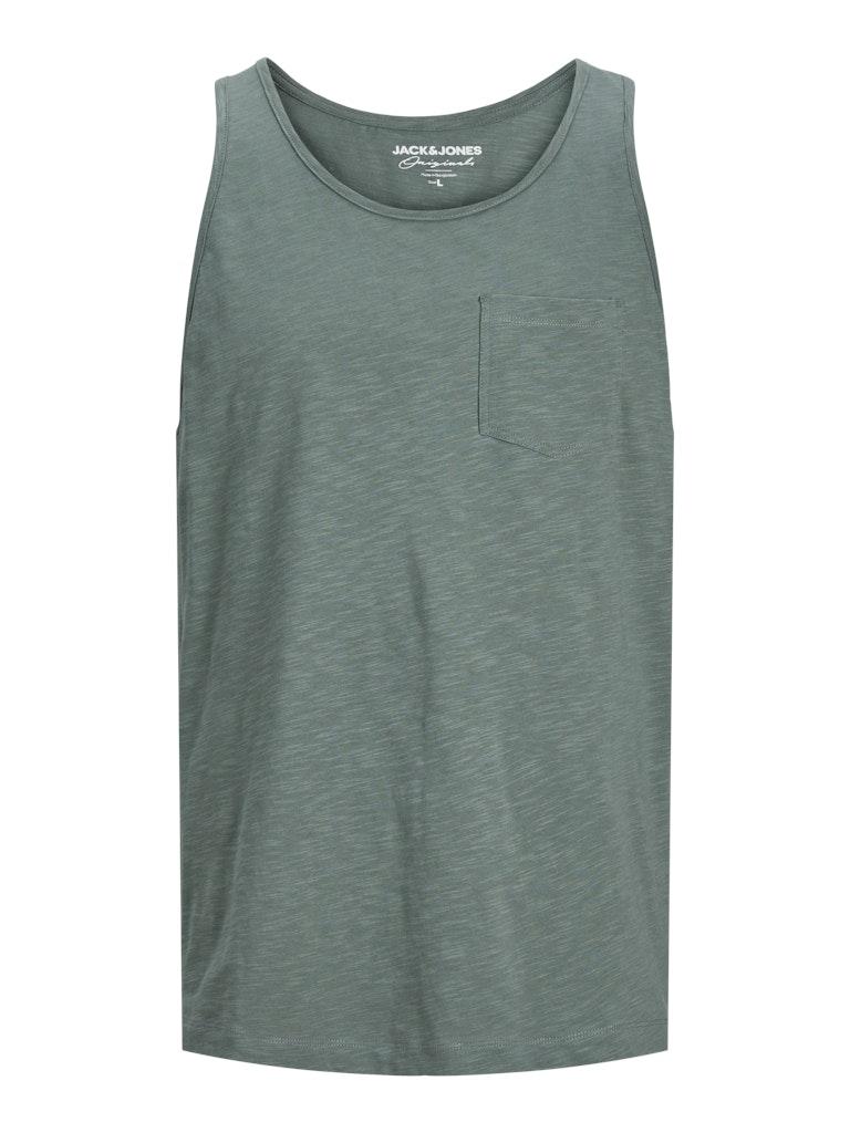 JACK&JONES JORTAMPA SLUB TANK TOP Heren Singlet - Maat S