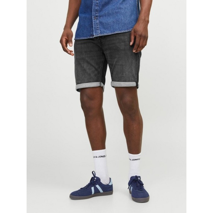 JACK&JONES INTELLIGENCE JJIRICK JJICON SHORTS SQ 612 I.K SS: Black Denim | Freewear JJIRICK JJICON SHORTS SQ 612 I.K SS: - www.freewear.nl - Freewear