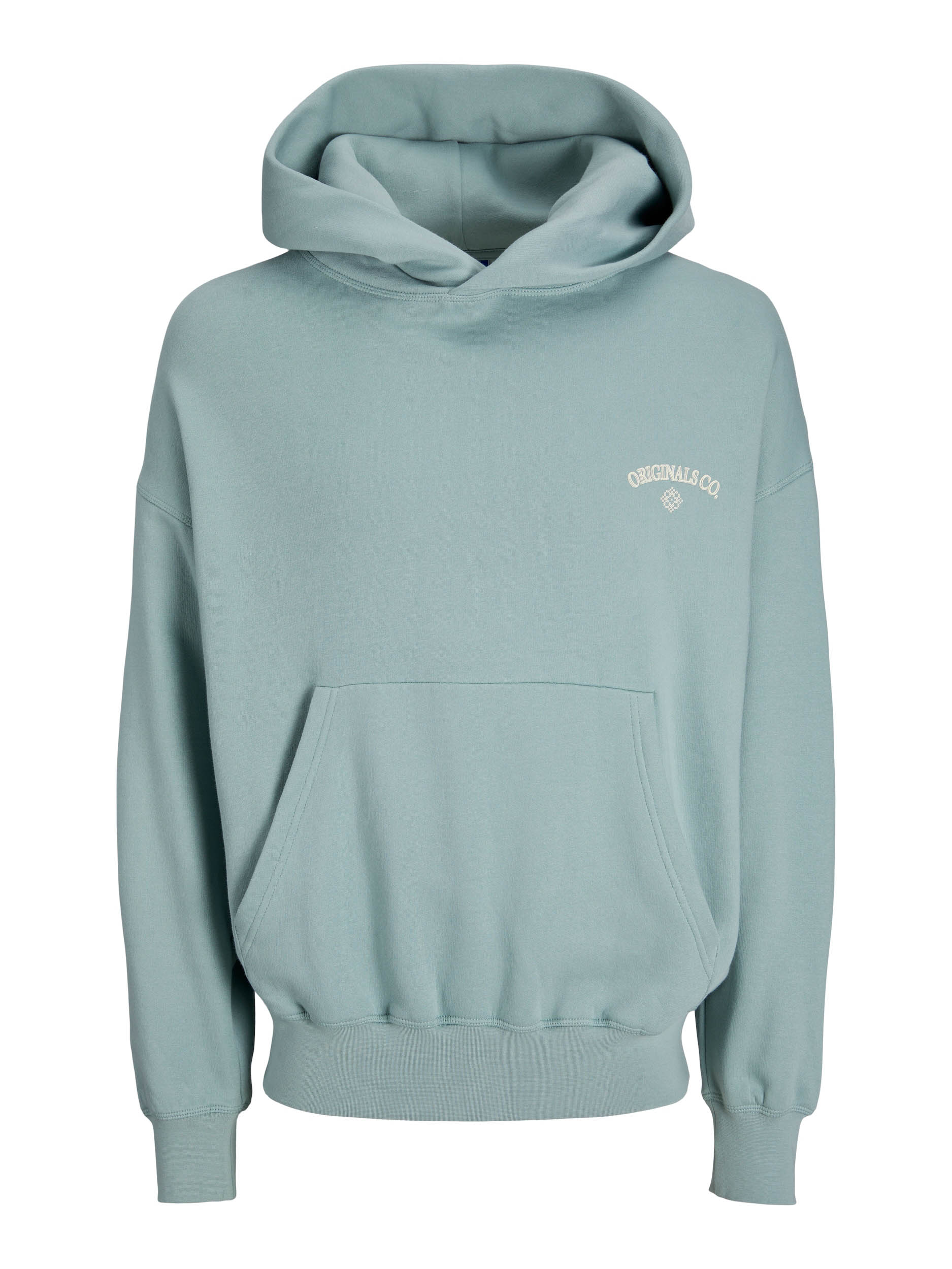Jack & Jones Heren Sweatshirt JORSANTORINI GRAPHIC bequem Blauw XXL Volwassenen