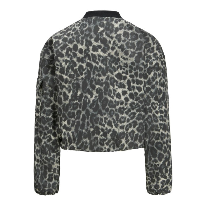 JACK&JONES ORIGINALS JXLEILA BOMBER JACKET OTW NOOS Thunderstorm/Leopard | Freewear JXLEILA BOMBER JACKET OTW NOOS - www.freewear.nl - Freewear