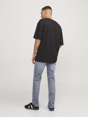 JACK&JONES INTELLIGENCE JJICLARK JJEVAN JOS 498 LID NOOS Grey Denim | Freewear JJICLARK JJEVAN JOS 498 LID NOOS - www.freewear.nl - Freewear