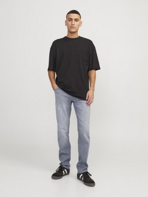 JACK&JONES INTELLIGENCE JJICLARK JJEVAN JOS 498 LID NOOS Grey Denim | Freewear JJICLARK JJEVAN JOS 498 LID NOOS - www.freewear.nl - Freewear