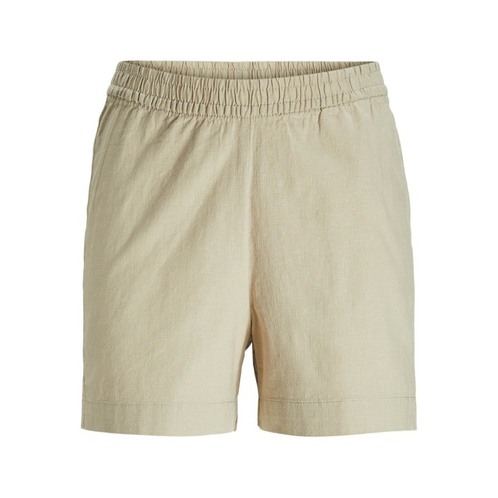 JACK&JONES ORIGINALS JXPOPPY SUMMER HW SHORTS PNT LN Feather Gray | Freewear JXPOPPY SUMMER HW SHORTS PNT LN - www.freewear.nl - Freewear