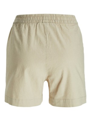 JACK&JONES ORIGINALS JXPOPPY SUMMER HW SHORTS PNT LN Feather Gray | Freewear JXPOPPY SUMMER HW SHORTS PNT LN - www.freewear.nl - Freewear